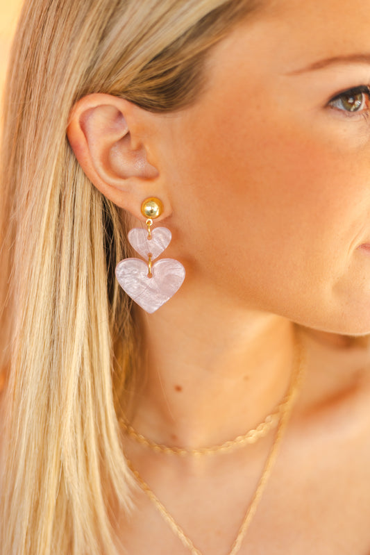 Rosie Heart Earrings