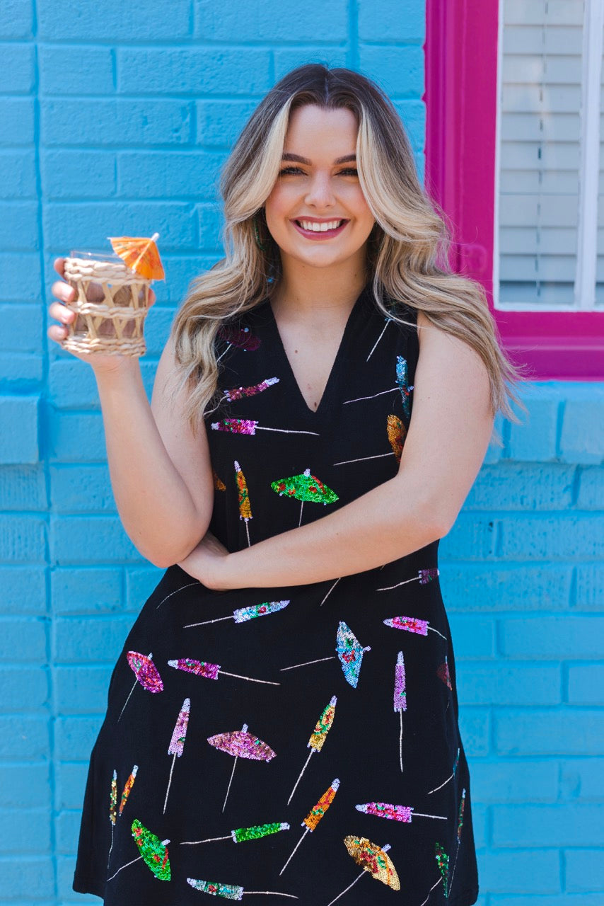Queen of Sparkles Umbrella Dress