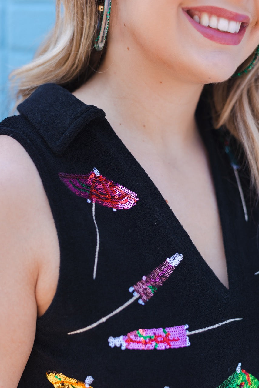 Queen of Sparkles Umbrella Dress
