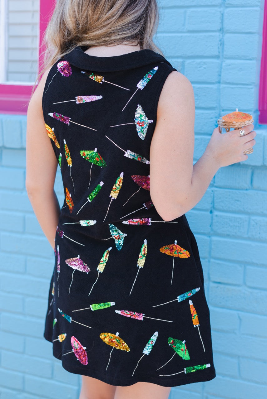 Queen of Sparkles Umbrella Dress