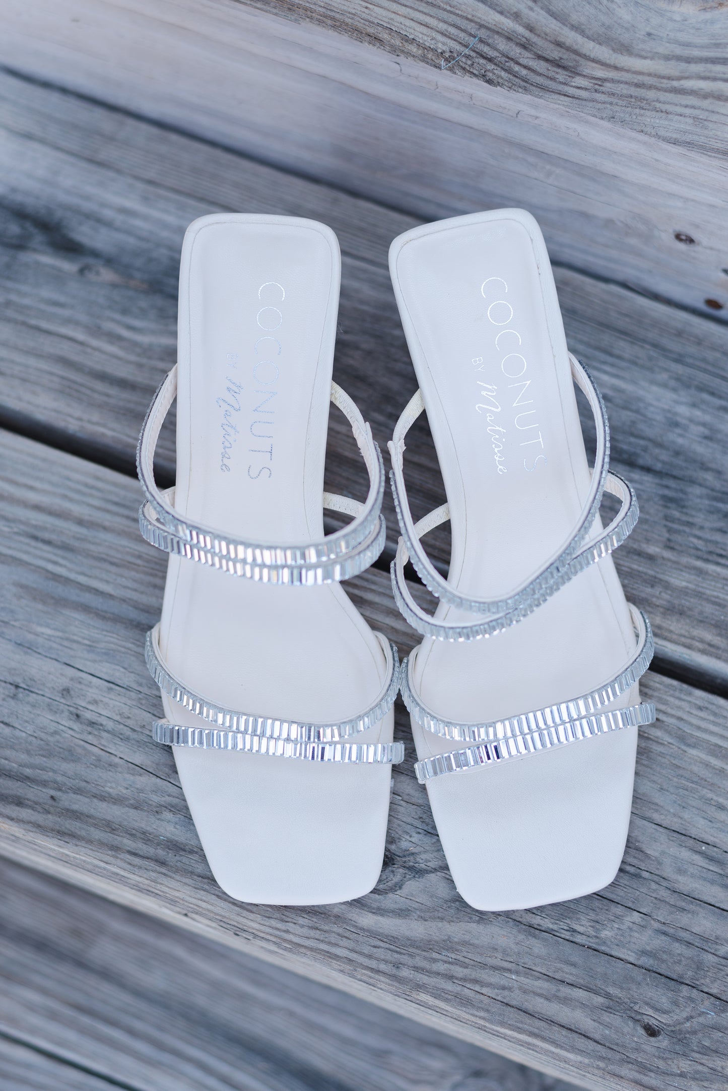 Coconuts by Matisse Aria Sandal - White