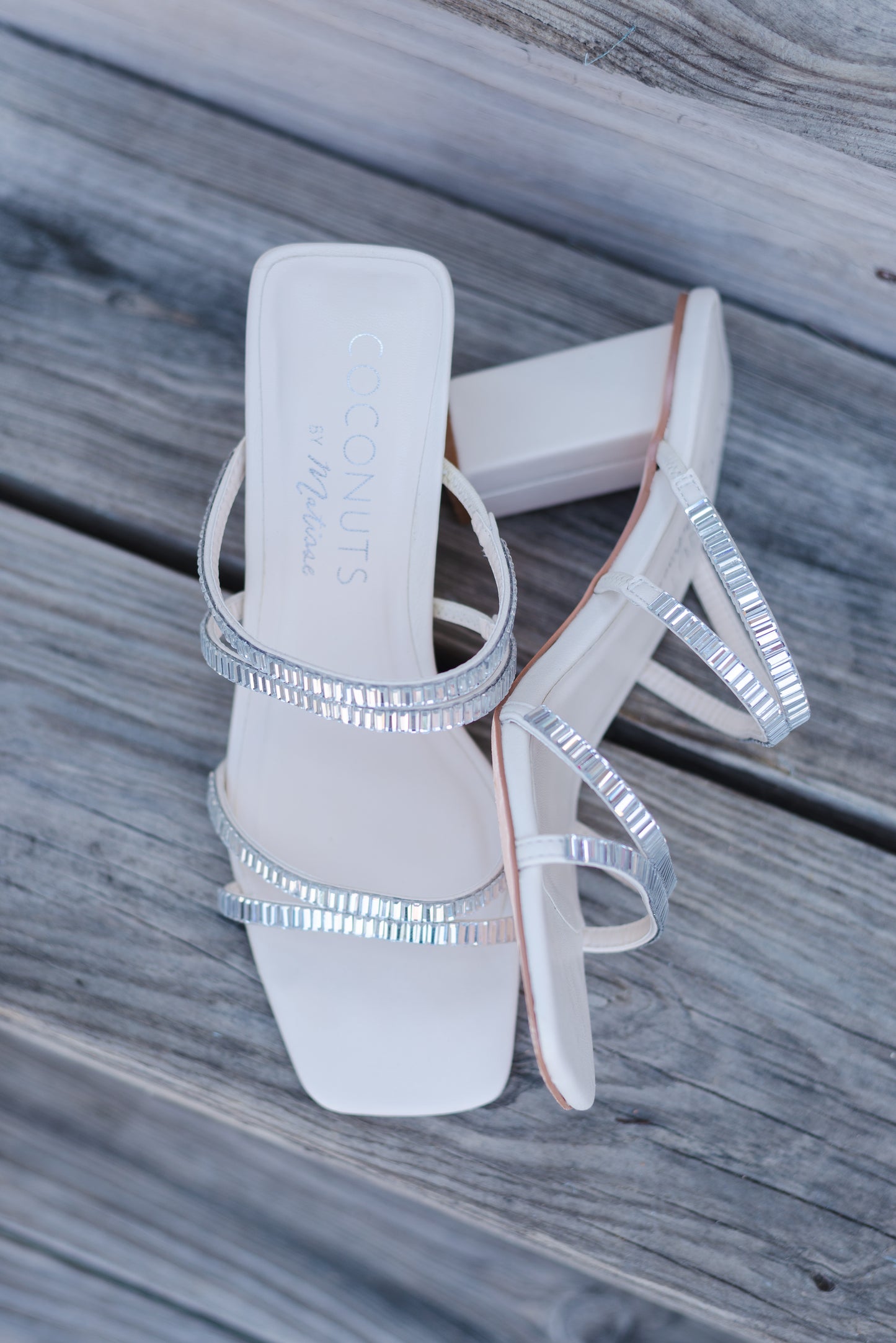 Coconuts by Matisse Aria Sandal - White