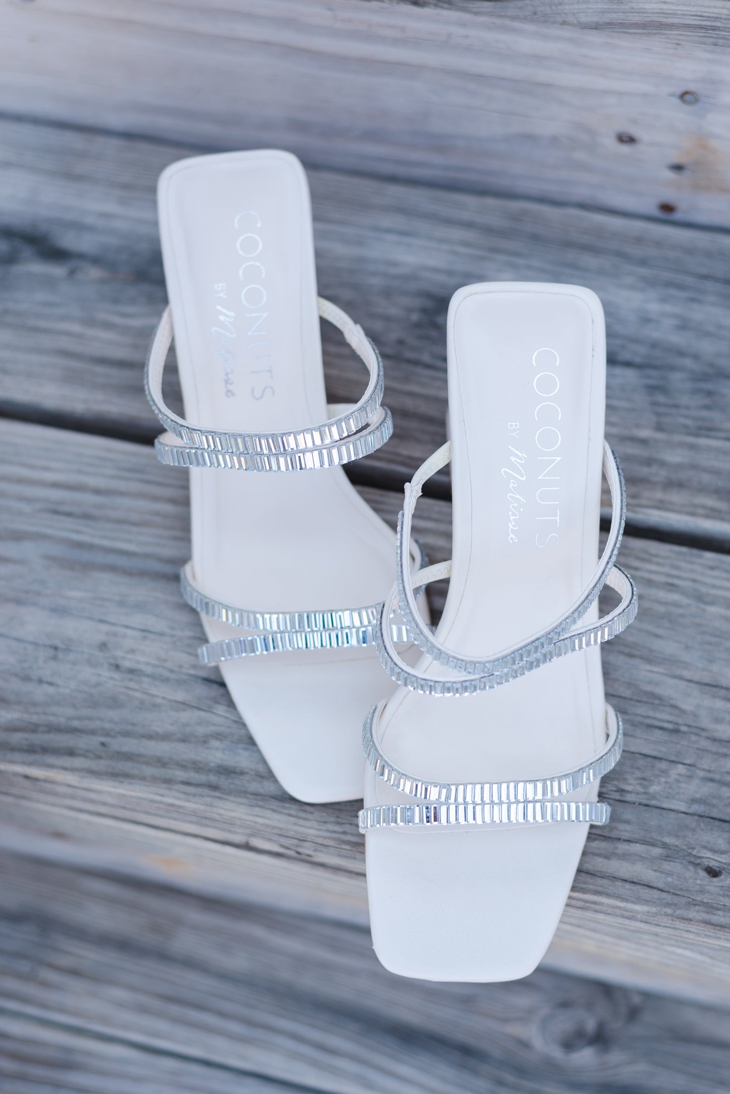 Coconuts by Matisse Aria Sandal - White