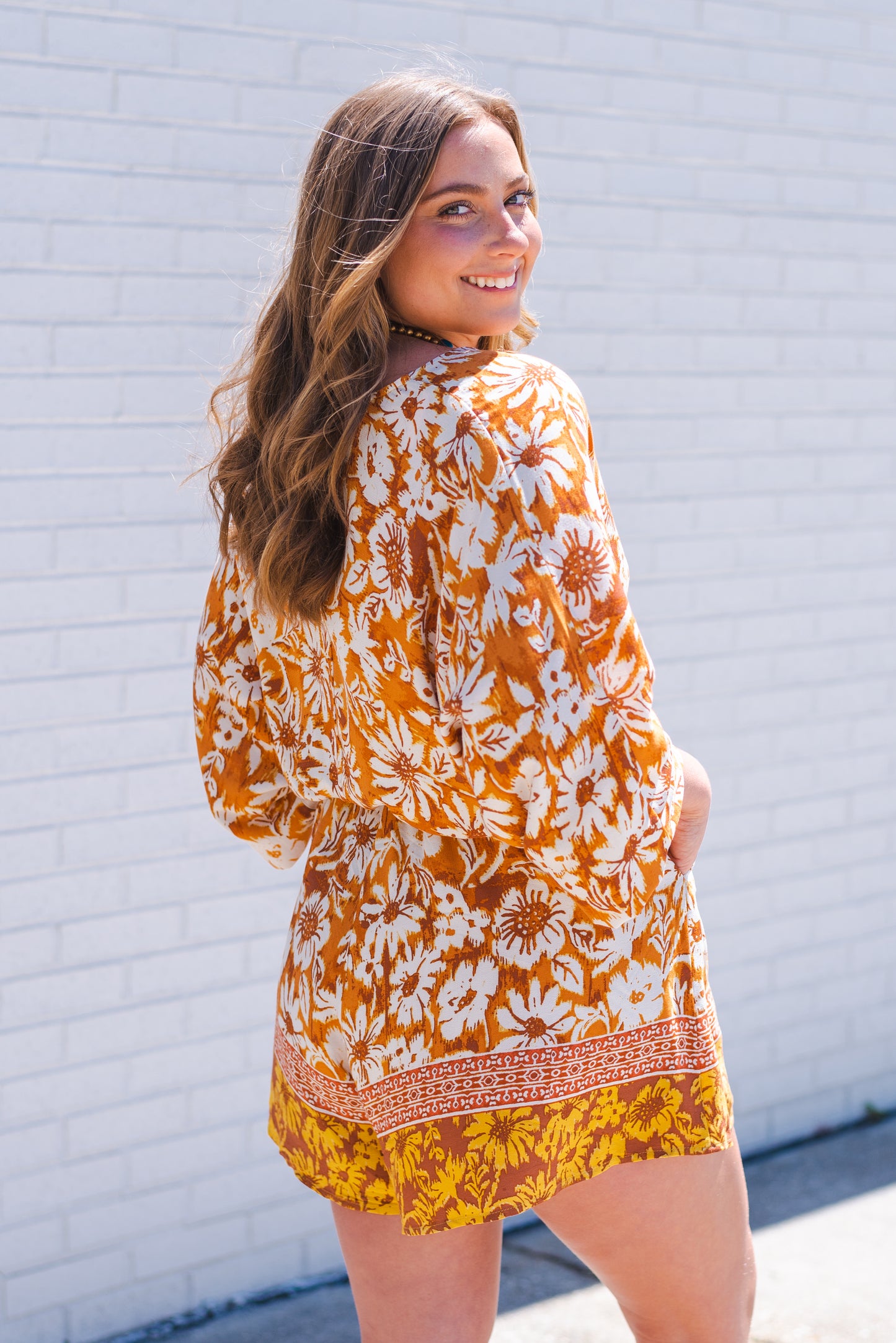 Sunflower Romper