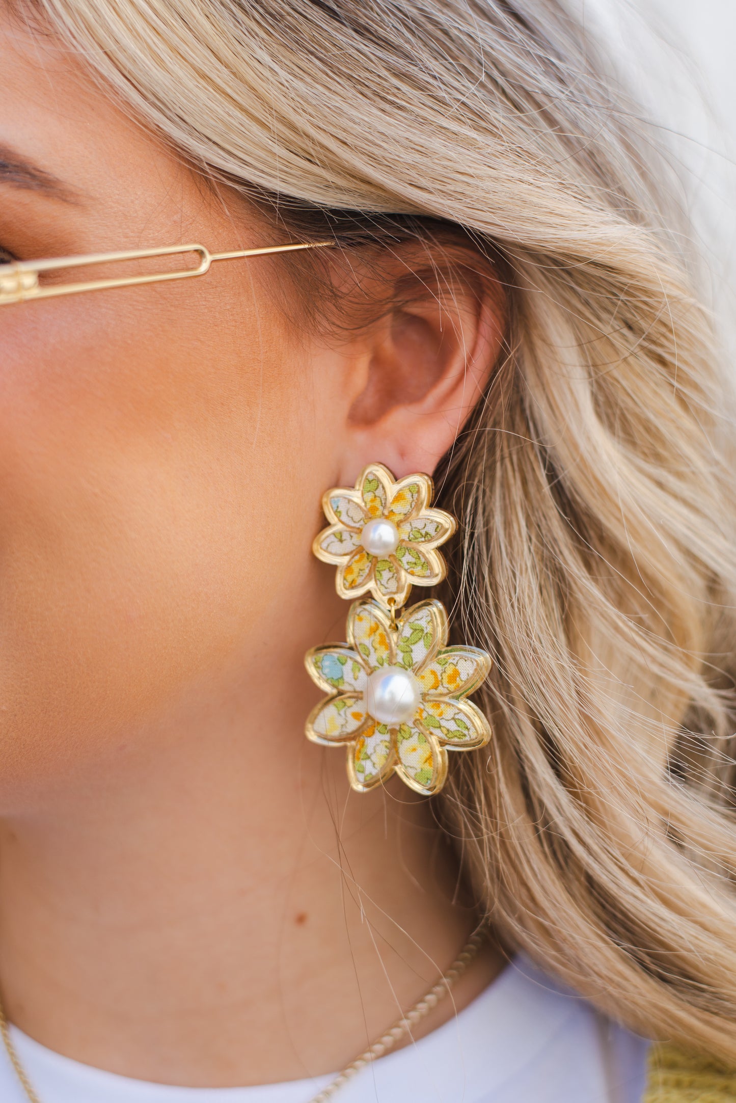 Bohemian Gemme Blake Floral Earrings