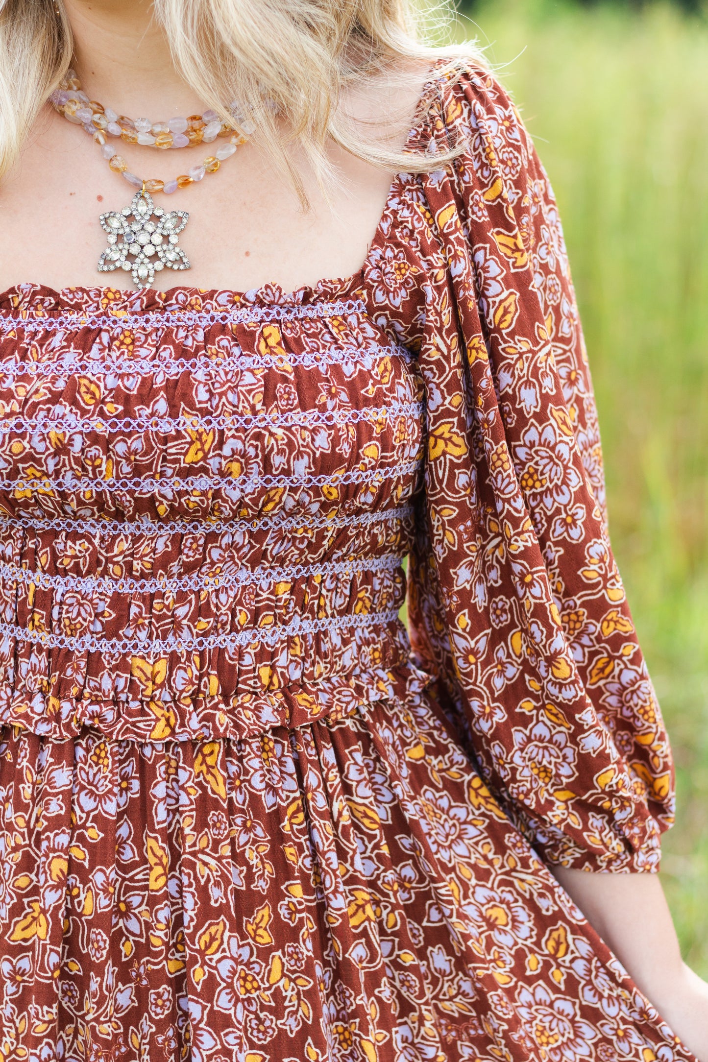 By Together Queen Card Floral Dress