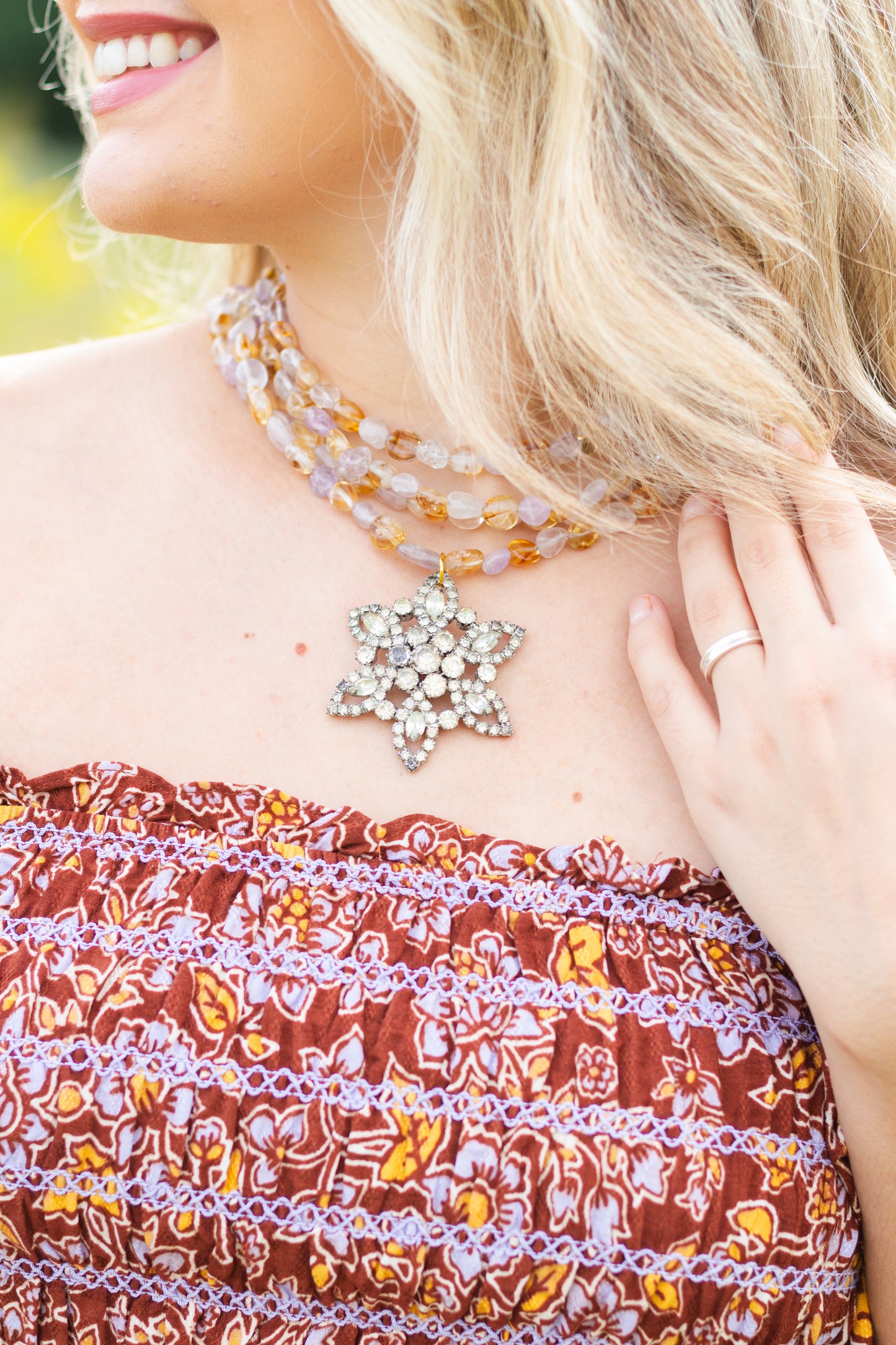 Made in the Deep South Matilda Statement Necklace