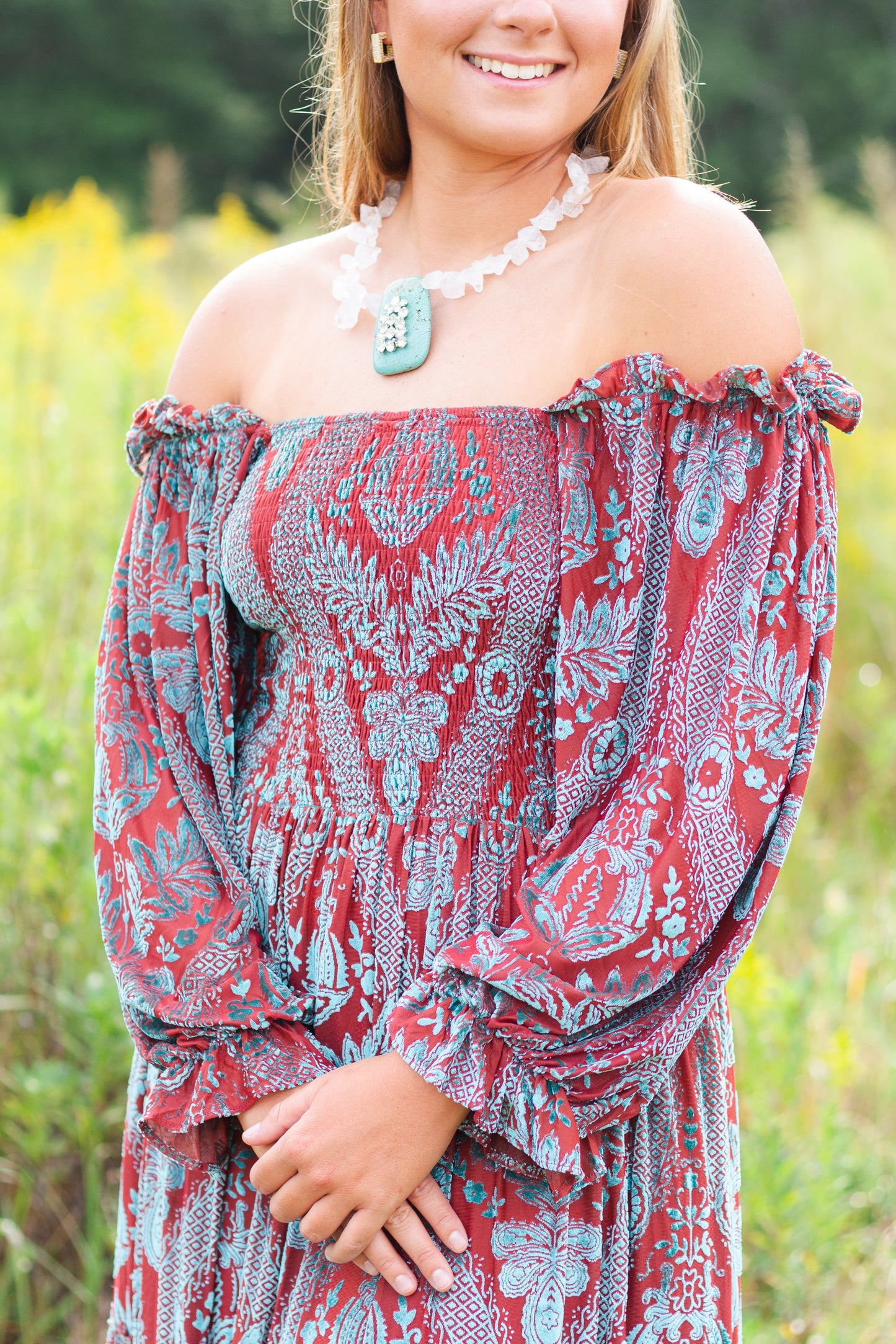 Made in the Deep South Vera Statement Necklace