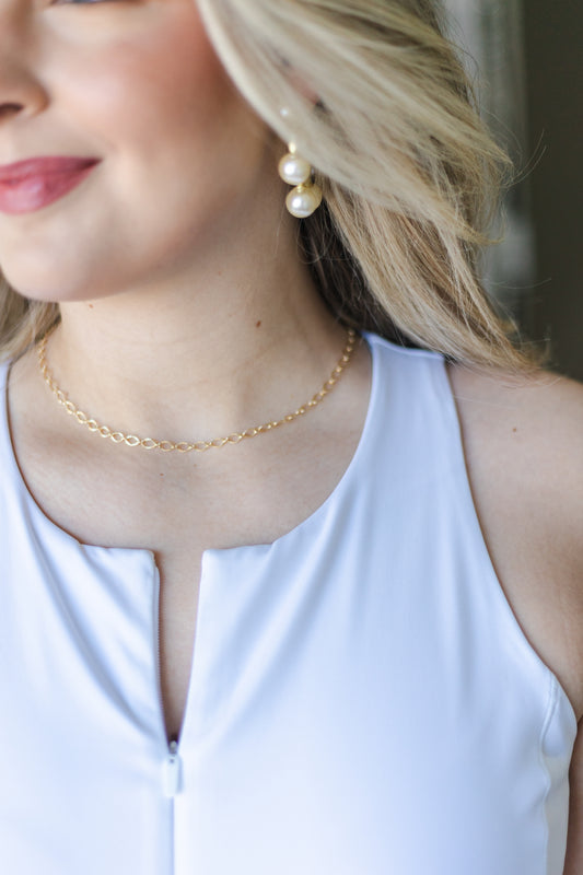 Chain Linked Dainty Necklace