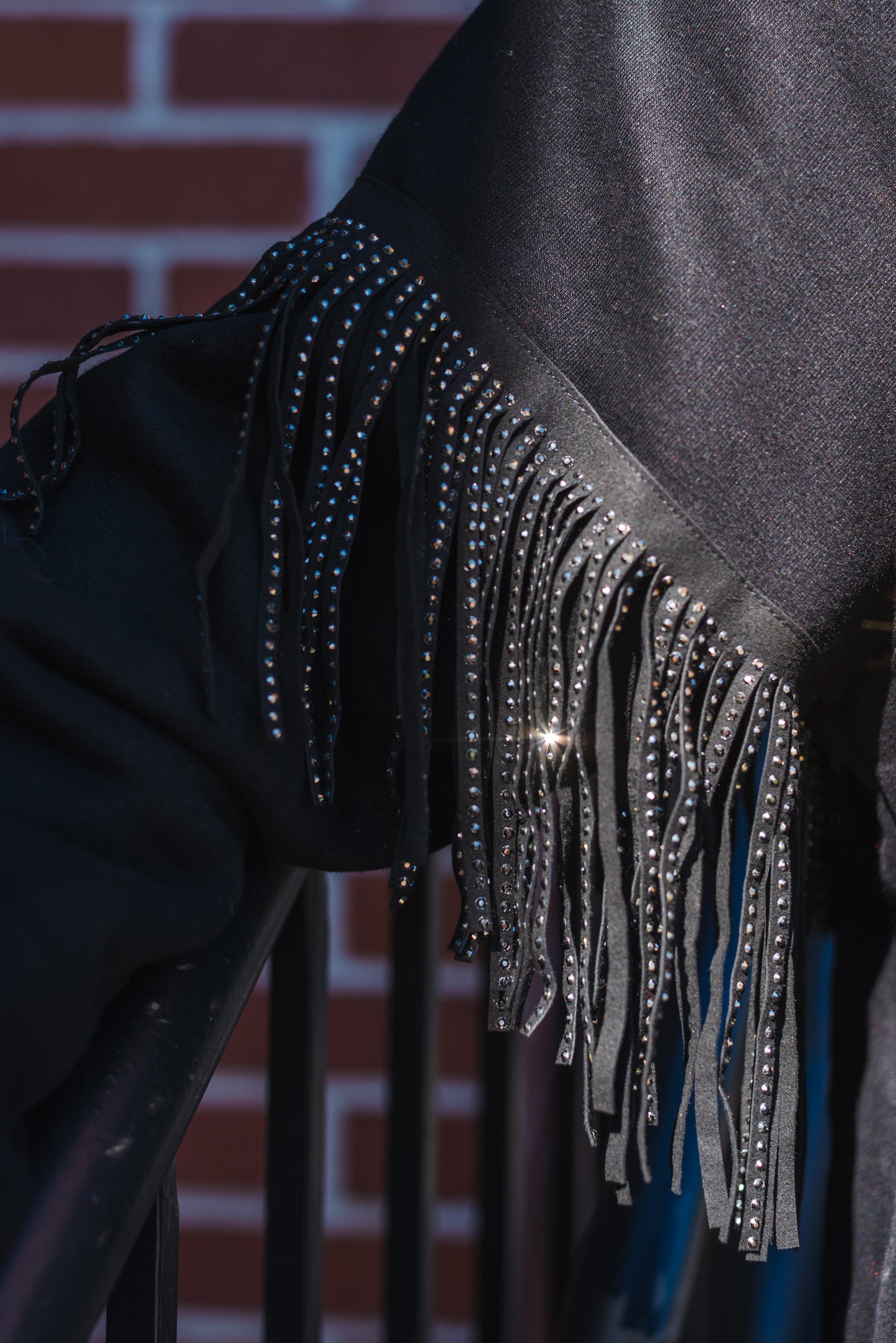 Flirty Fringe Sweatshirt Dress