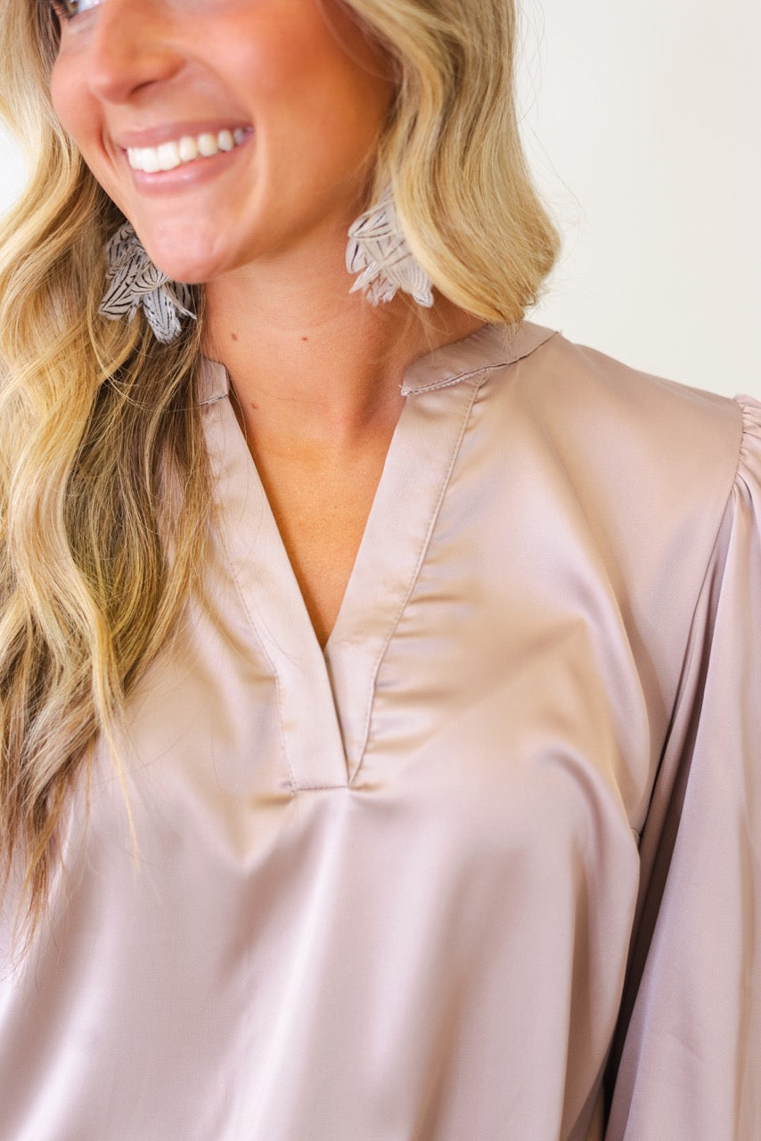 Reese Dusty Rose Blouse