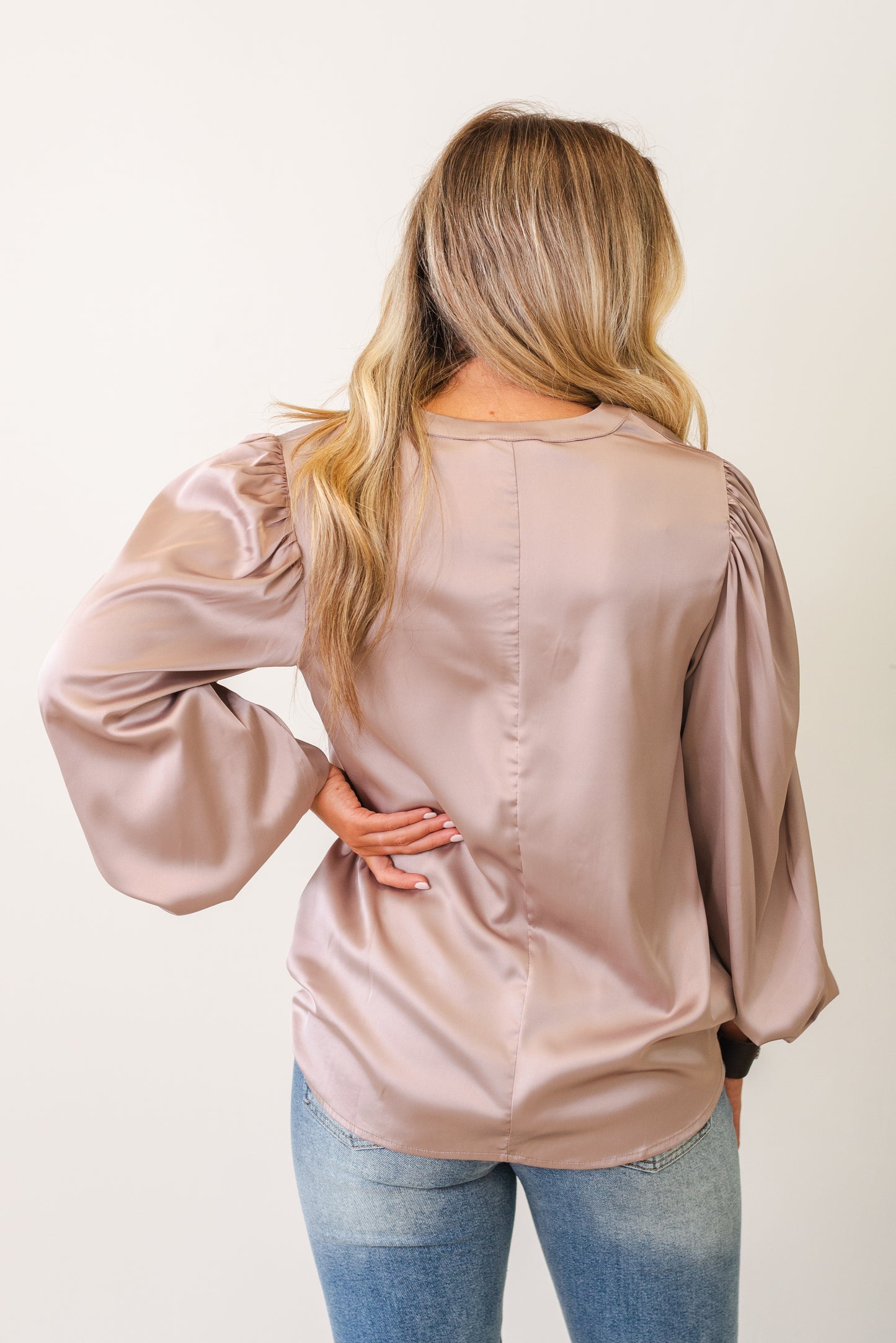 Reese Dusty Rose Blouse
