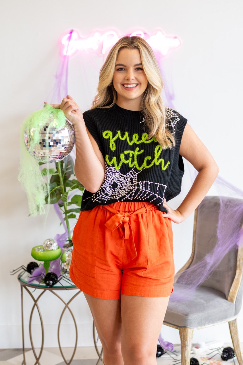 Eerie Orange Shorts