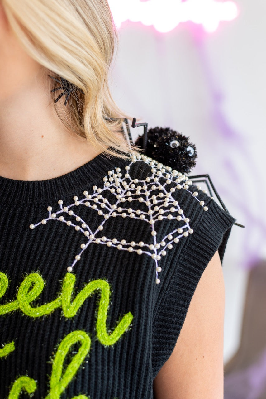 Queen of Sparkles Queen Witch Sweater Vest
