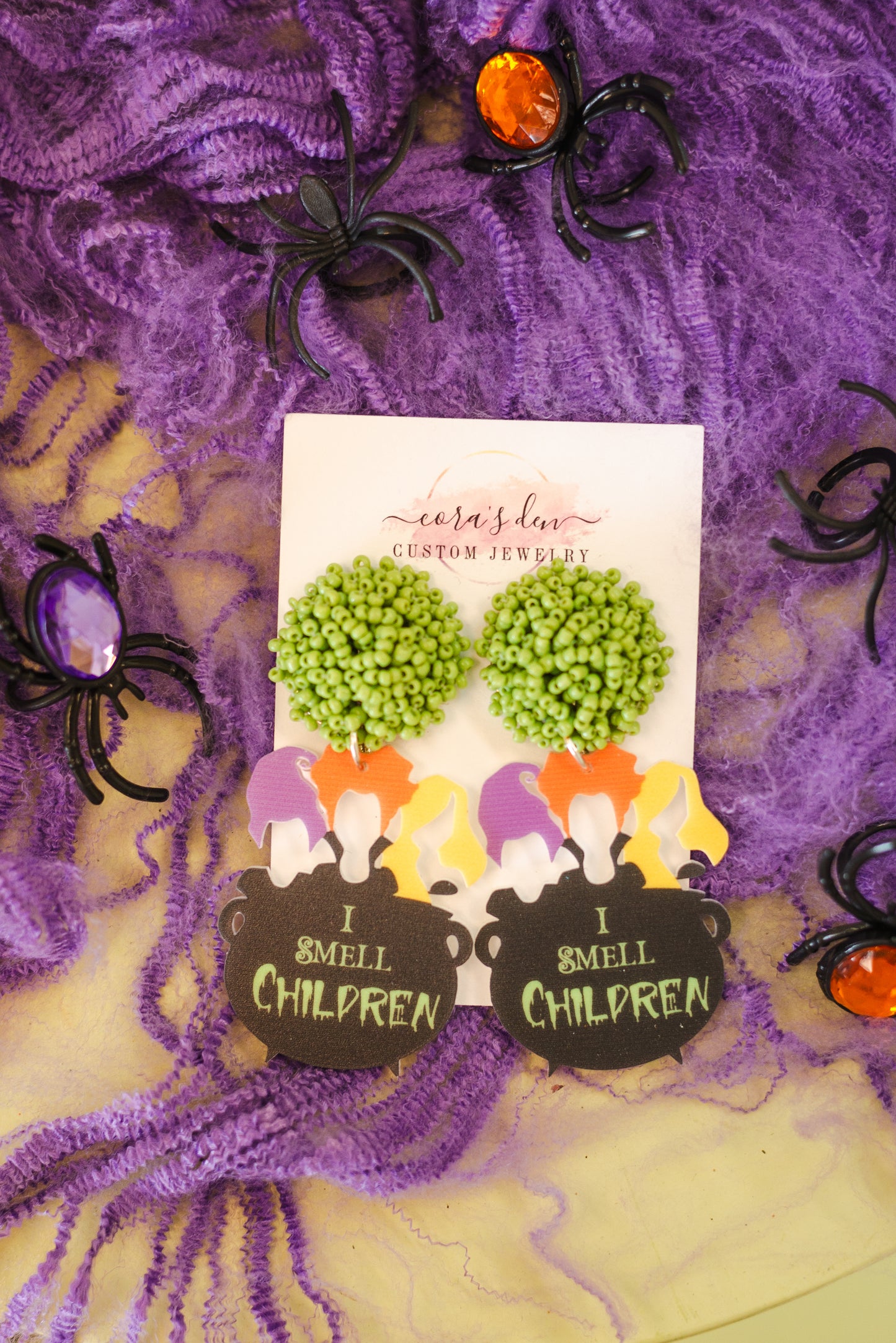 "I Smell Children" Earrings