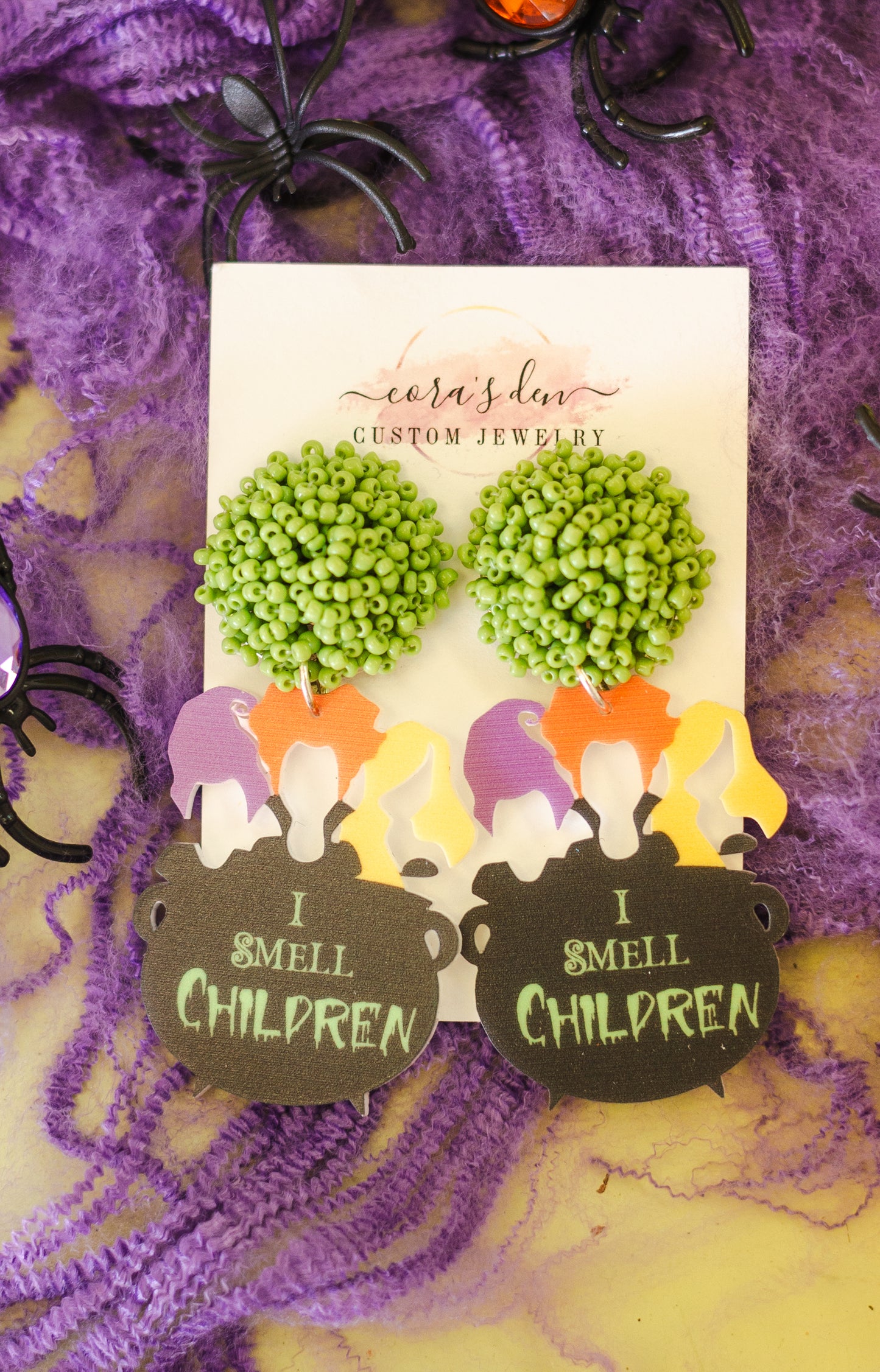 "I Smell Children" Earrings