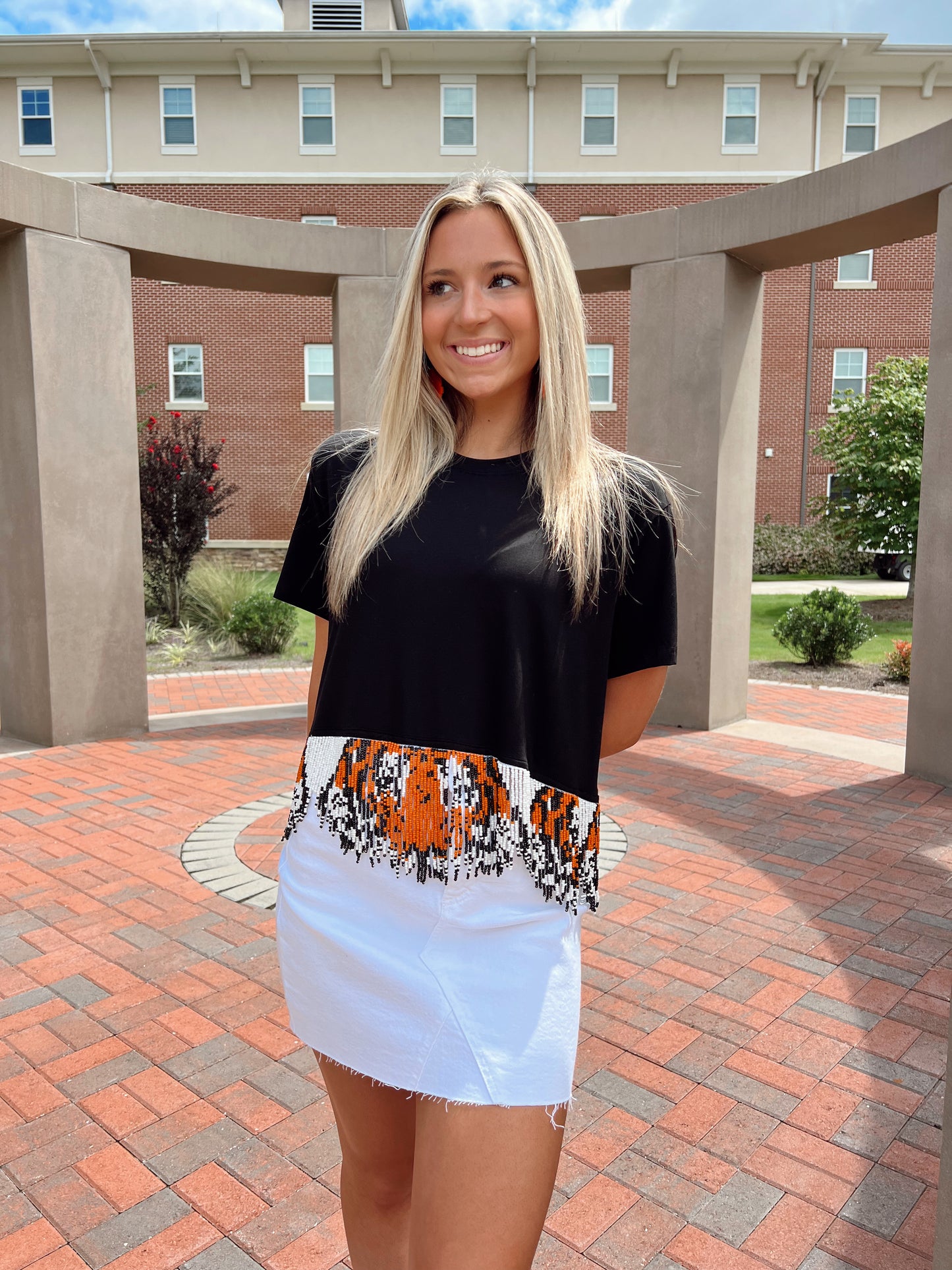 Queen Of Sparkles Catch A Tiger By It's Tail Top