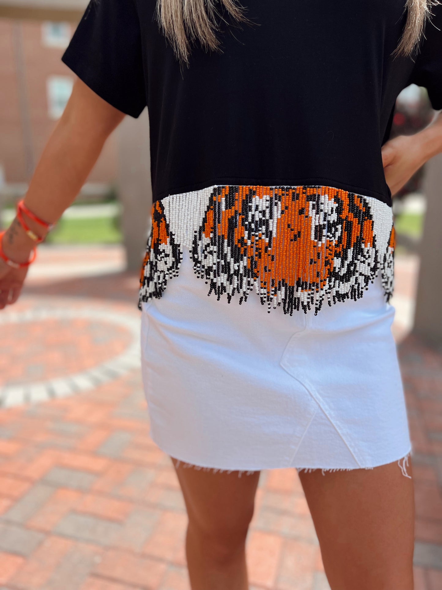 Queen Of Sparkles Catch A Tiger By It's Tail Top