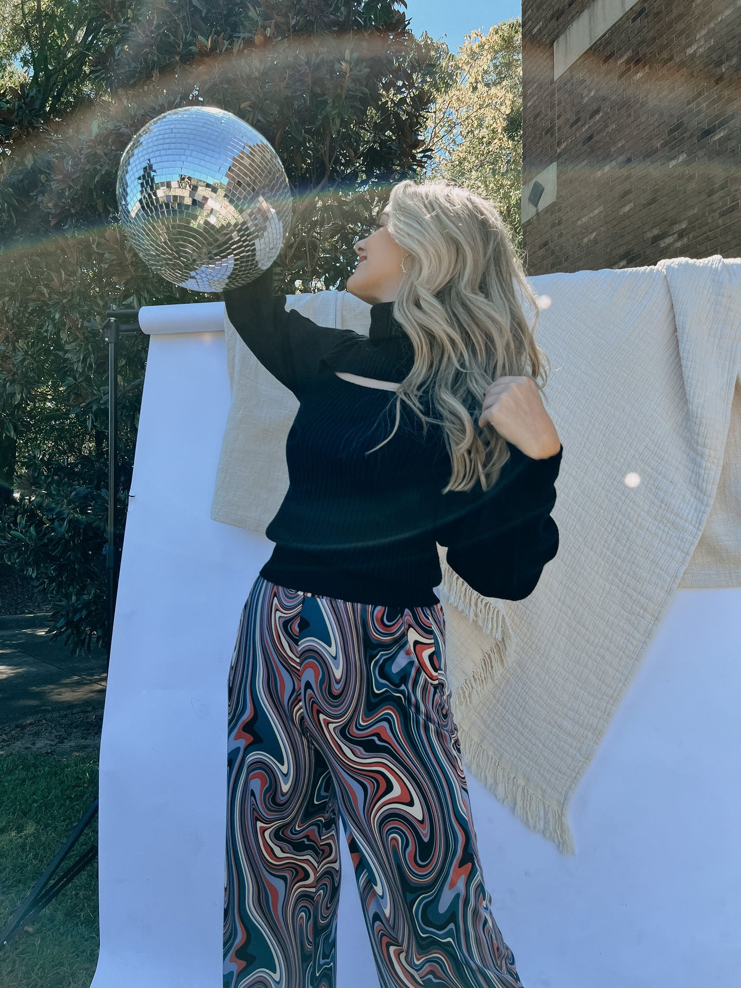 Sassy Lassie Keyhole Sweater