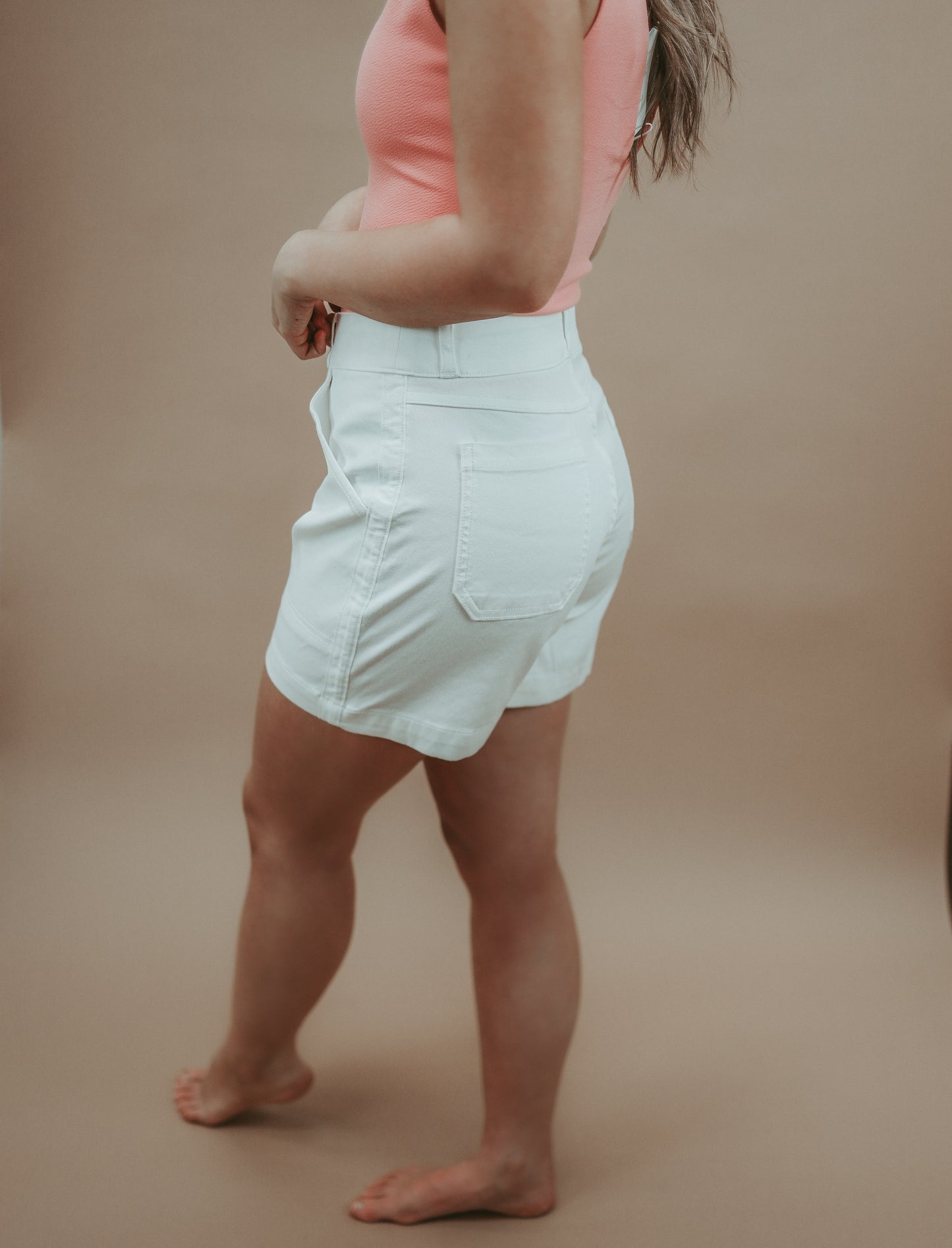 Spanx Twill Shorts - 6”